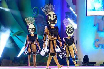 Concurso de comparsas infantiles del Carnaval de Las Palmas de Gran Canaria (Foto TA)